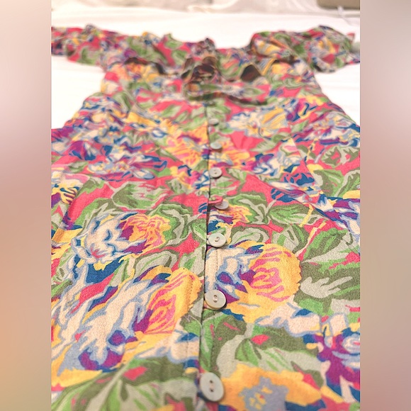 NWT Spell Dolly Off Shoulder Dress SMALL (S) - Picture 4 of 12